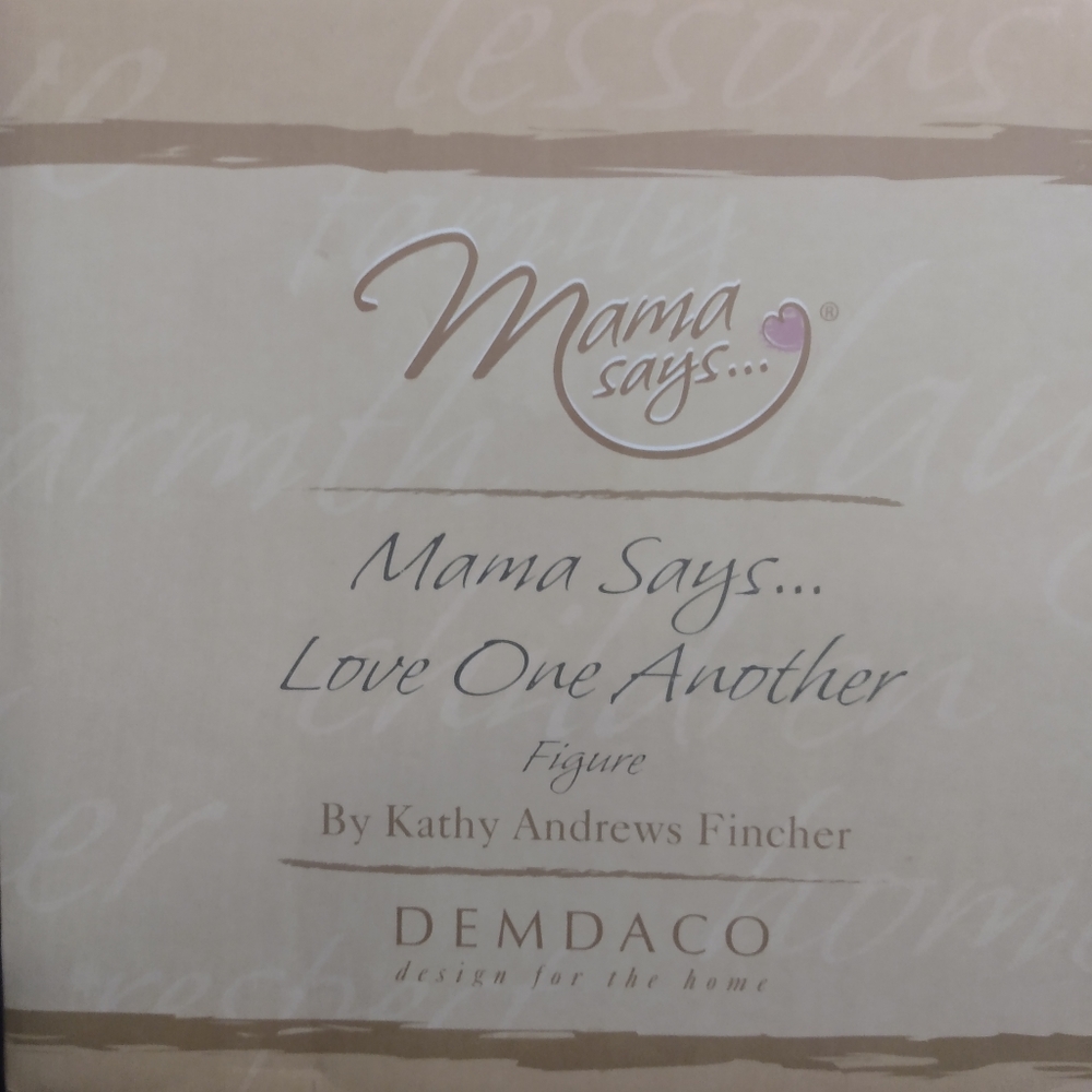 "Mama says"Christmas gift for loved ones
